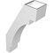 Ekena Millwork 5 1/2-in. W x 14-in. D x 26-in. H Merced Architectural Grade PVC Knee Brace BRCP055X14X26MRC - alternate 4